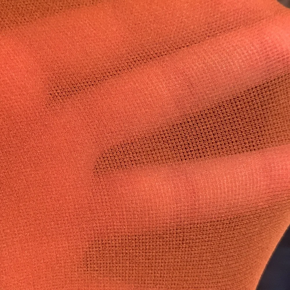 Pumpkin orange tights hosiery pantyhose slightly worn good condition Small med